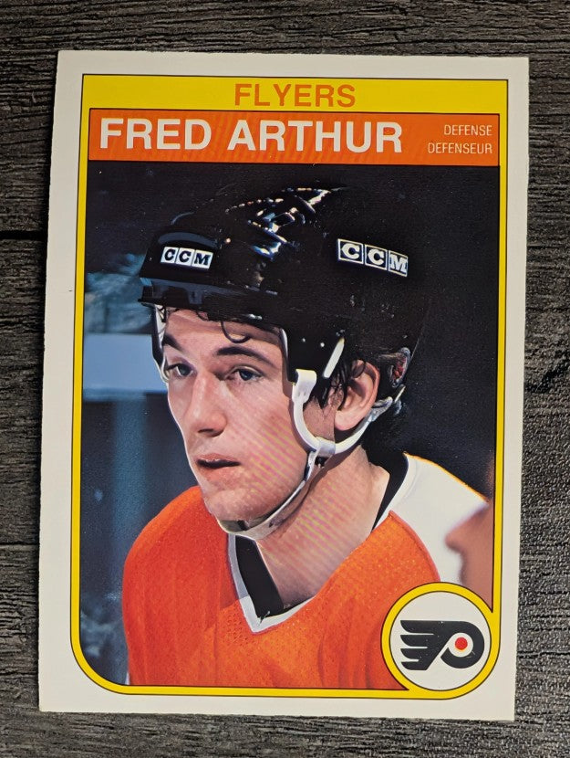 1982-83 O-Pee-Chee #245 Fred Arthur RC