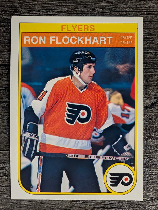 1982-83 O-Pee-Chee #249 Ron Flockhart RC