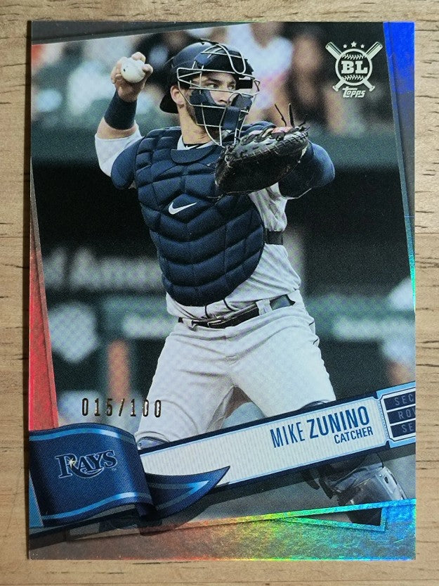 2019 Topps Big League Rainbow Foil #85 Mike Zunino