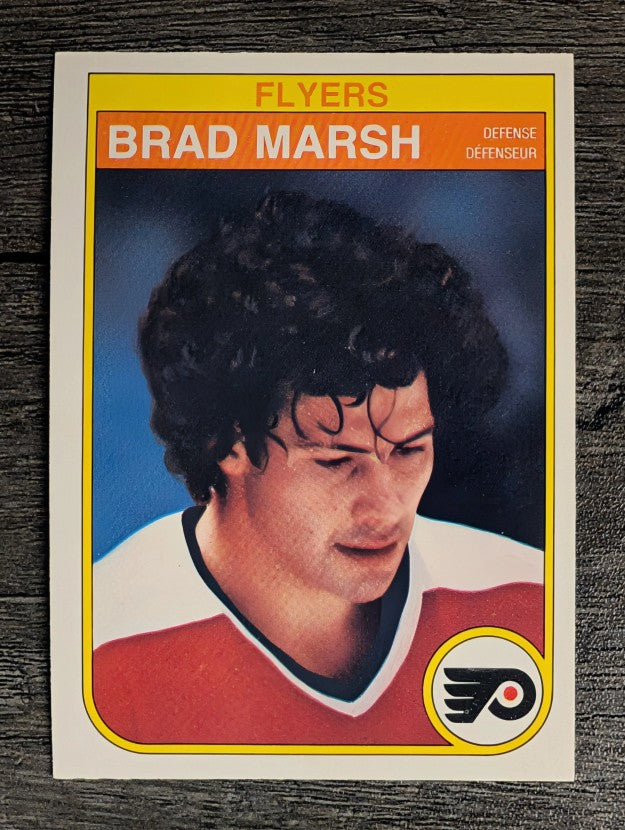 1982-83 O-Pee-Chee #254 Brad Marsh