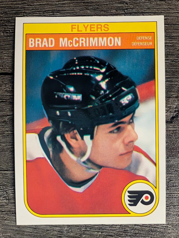 1982-83 O-Pee-Chee #255 Brad McCrimmon
