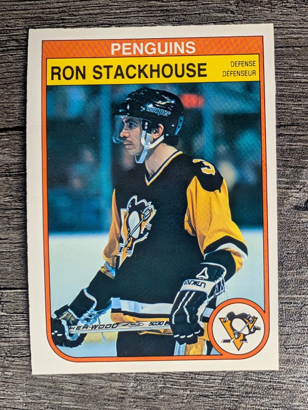 1982-83 O-Pee-Chee #275 Ron Stackhouse