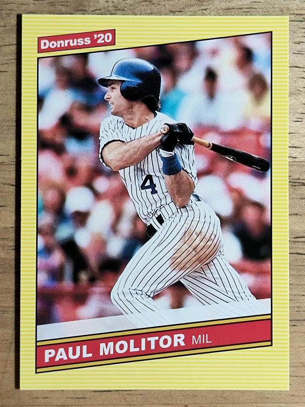 2020 Donruss Yellow #235 Paul Molitor RETRO