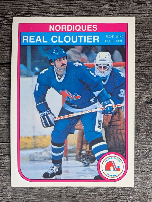 1982-83 O-Pee-Chee #279 Real Cloutier