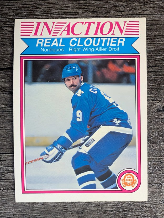 1982-83 O-Pee-Chee #280 Real Cloutier IA