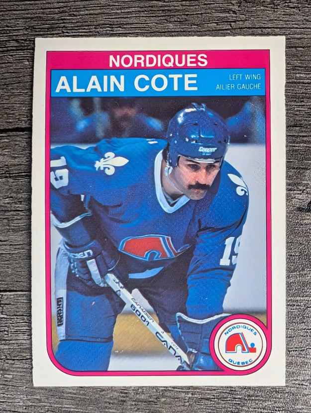 1982-83 O-Pee-Chee #281 Alain Cote