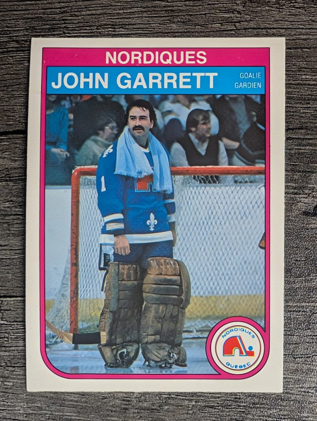 1982-83 O-Pee-Chee #283 John Garrett