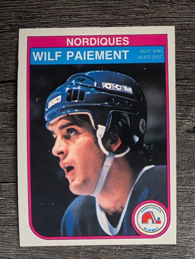 1982-83 O-Pee-Chee #288 Wilf Paiement