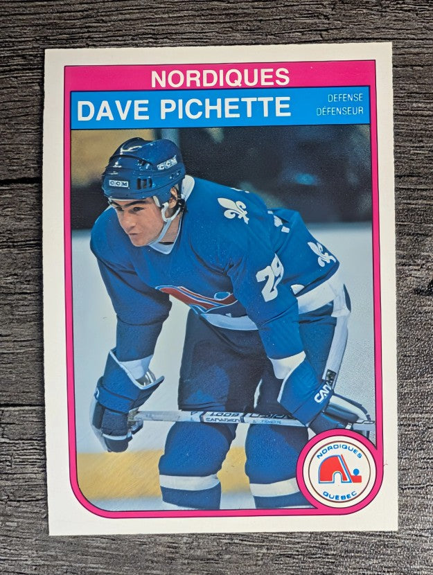 1982-83 O-Pee-Chee #289 Dave Pichette