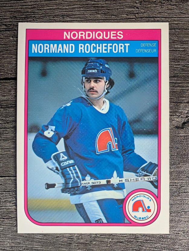 1982-83 O-Pee-Chee #291 Normand Rochefort RC