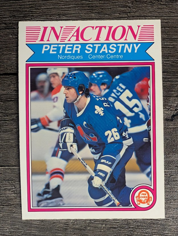 1982-83 O-Pee-Chee #293 Peter Stastny IA