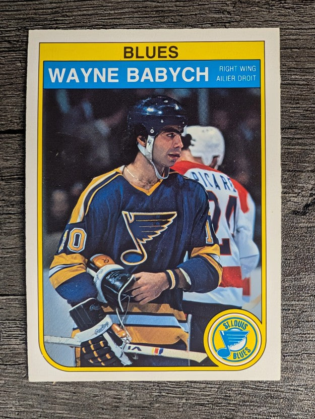 1982-83 O-Pee-Chee #299 Wayne Babych