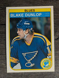 1982-83 O-Pee-Chee #301 Blake Dunlop