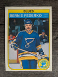 1982-83 O-Pee-Chee #302 Bernie Federko