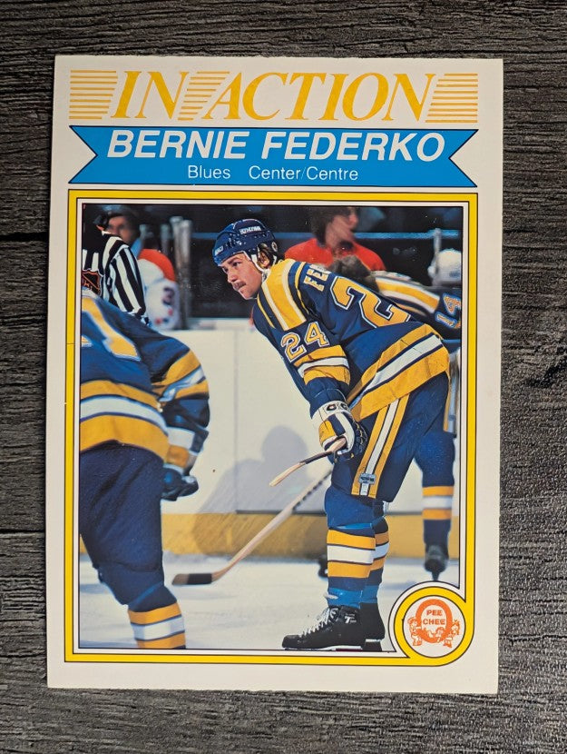 1982-83 O-Pee-Chee #303 Bernie Federko IA
