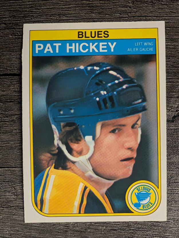 1982-83 O-Pee-Chee #304 Pat Hickey