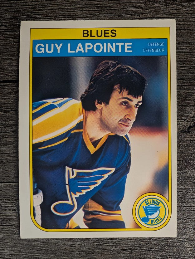 1982-83 O-Pee-Chee #305 Guy Lapointe