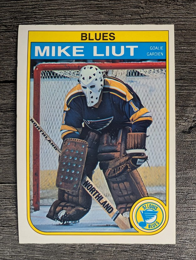 1982-83 O-Pee-Chee #306 Mike Liut