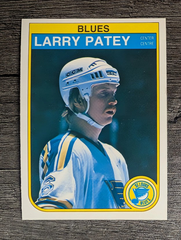 1982-83 O-Pee-Chee #308 Larry Patey