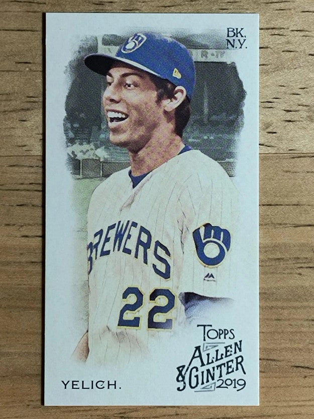 2019 Topps Allen and Ginter Mini #2 Christian Yelich