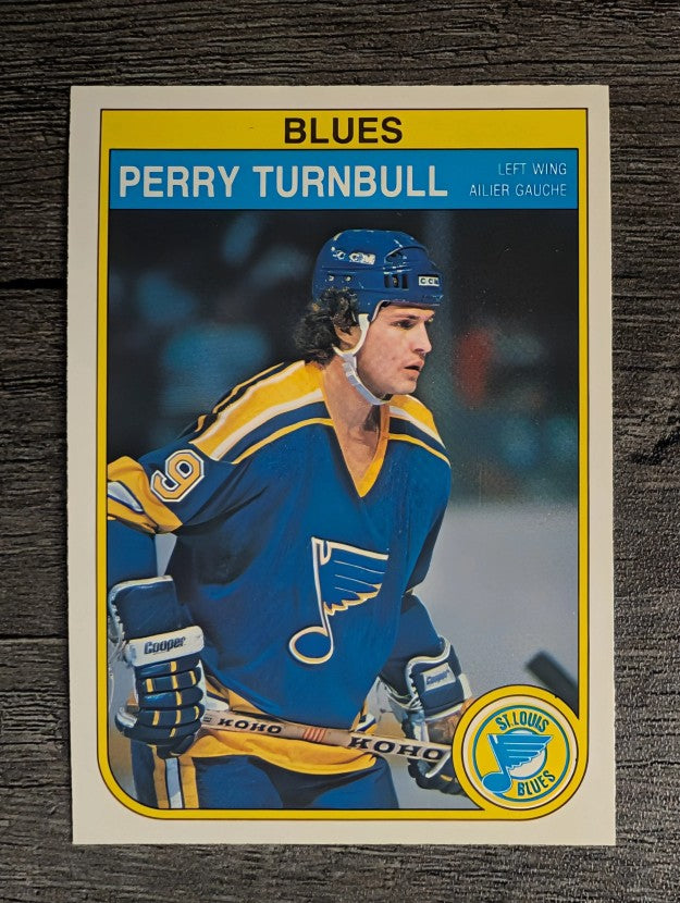 1982-83 O-Pee-Chee #312 Perry Turnbull