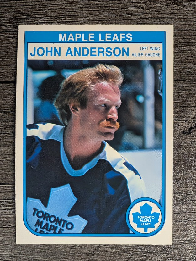 1982-83 O-Pee-Chee #315 John Anderson