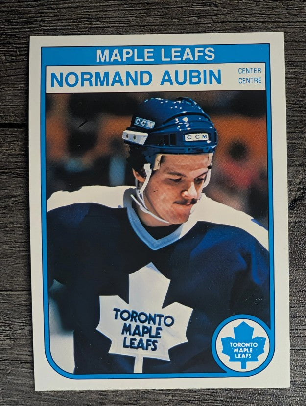 1982-83 O-Pee-Chee #316 Normand Aubin RC