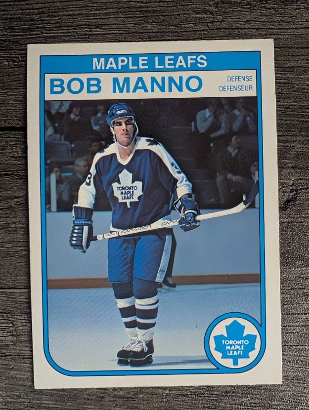 1982-83 O-Pee-Chee #325 Bob Manno