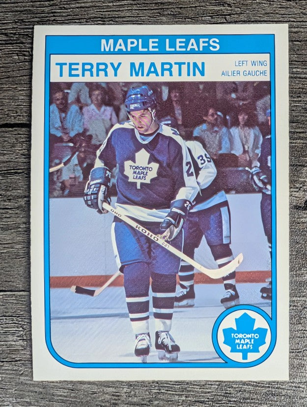 1982-83 O-Pee-Chee #329 Terry Martin