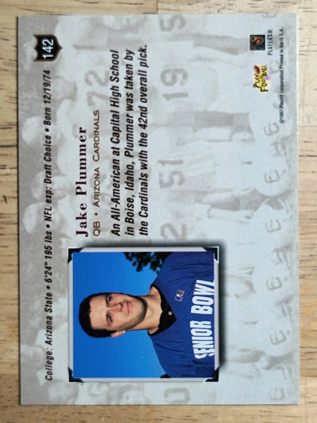 1997 Absolute #142 Jake Plummer RC