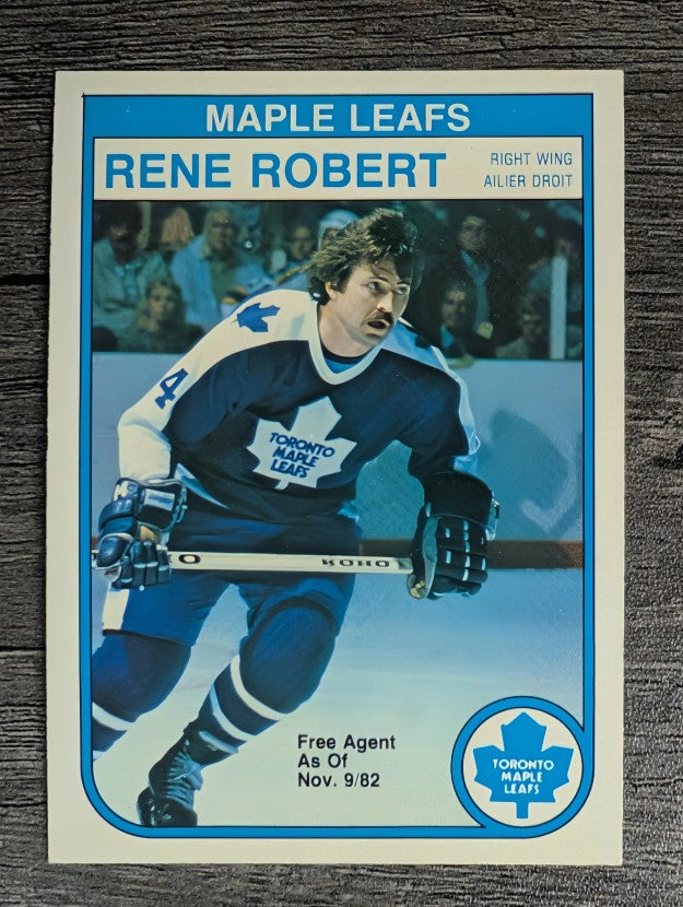 1982-83 O-Pee-Chee #330 Rene Robert