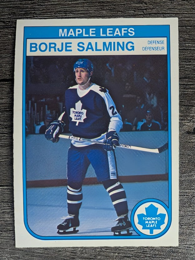1982-83 O-Pee-Chee #332 Borje Salming