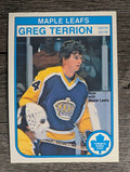 1982-83 O-Pee-Chee #333 Greg Terrion