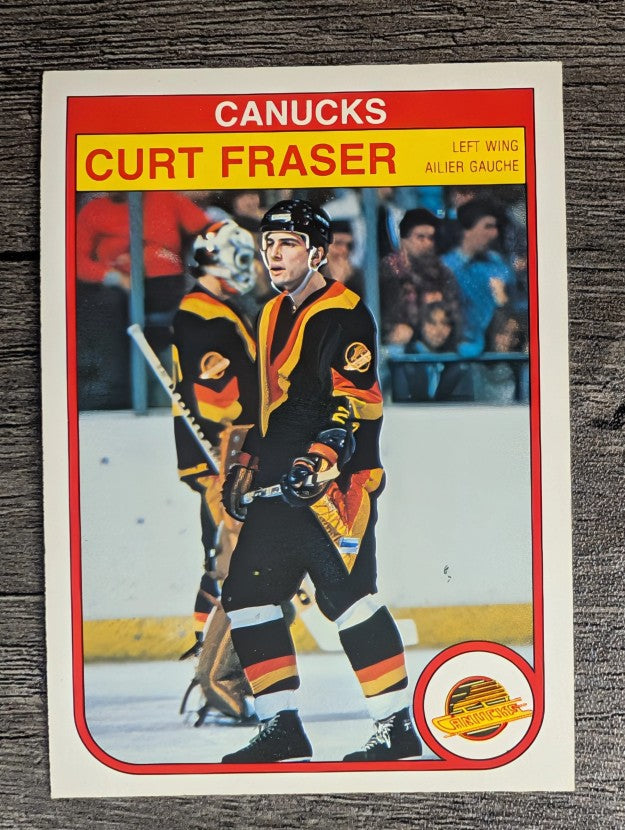 1982-83 O-Pee-Chee #343 Curt Fraser