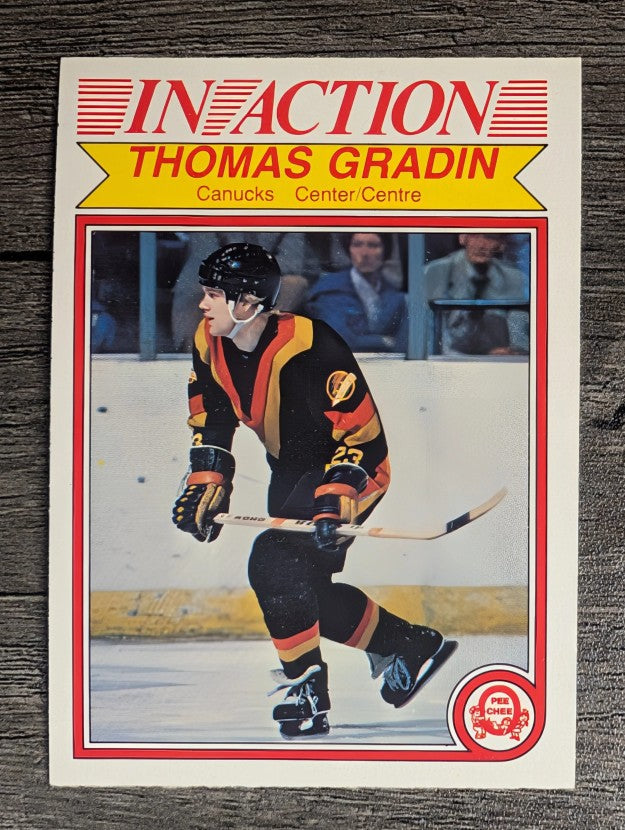 1982-83 O-Pee-Chee #345 Thomas Gradin IA