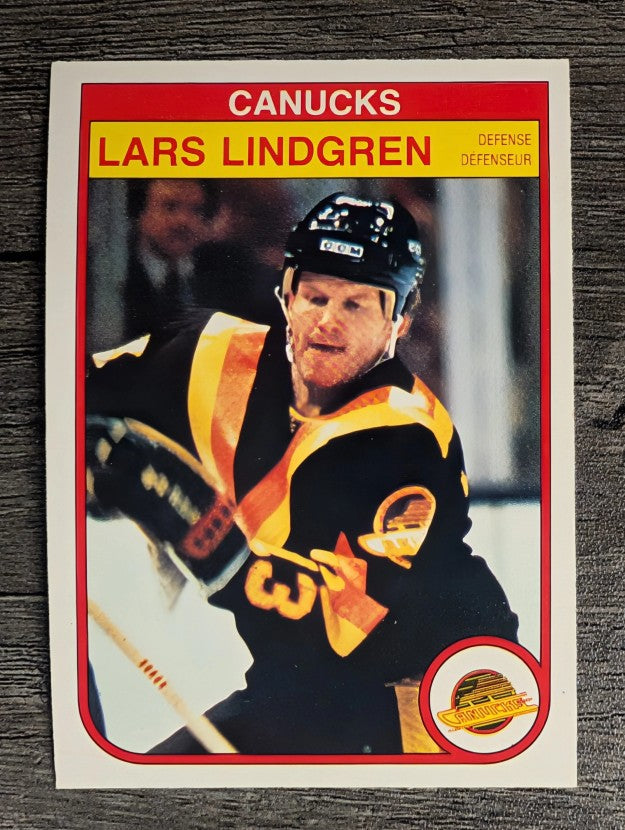 1982-83 O-Pee-Chee #349 Lars Lindgren