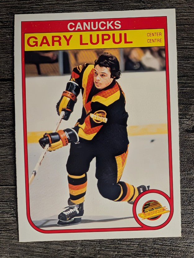 1982-83 O-Pee-Chee #354 Gary Lupul RC
