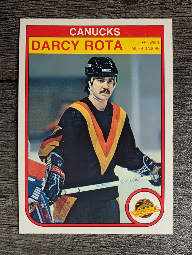 1982-83 O-Pee-Chee #355 Darcy Rota