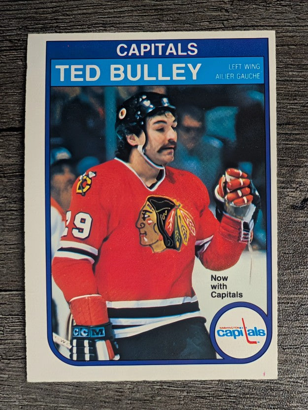 1982-83 O-Pee-Chee #360 Ted Bulley