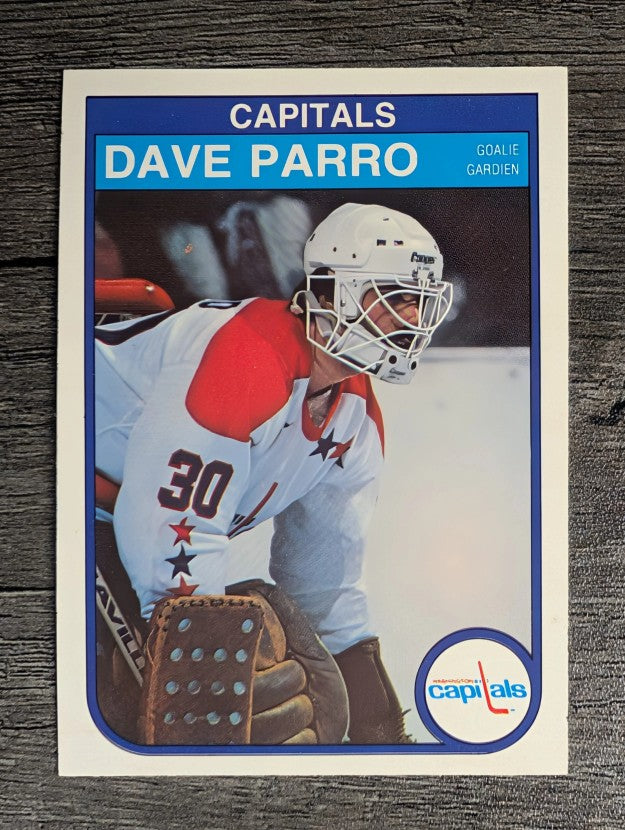 1982-83 O-Pee-Chee #371 Dave Parro RC