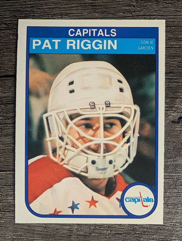 1982-83 O-Pee-Chee #372 Pat Riggin