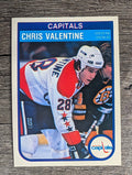 1982-83 O-Pee-Chee #373 Chris Valentine RC