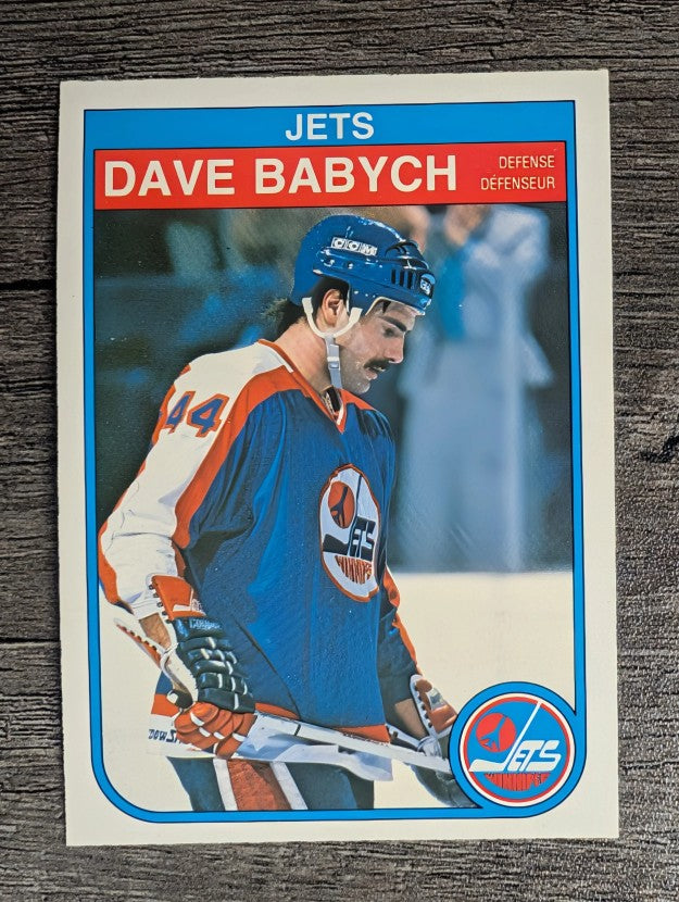 1982-83 O-Pee-Chee #375 Dave Babych