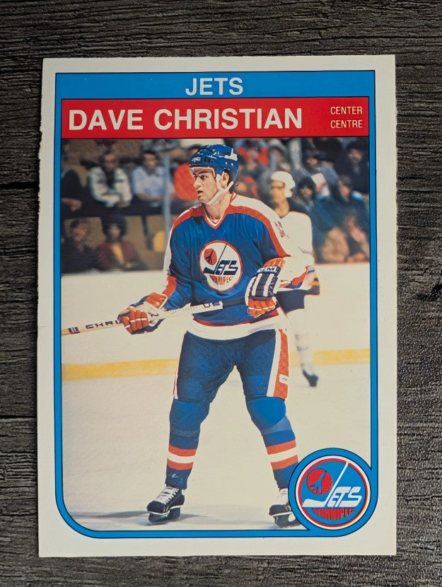 1982-83 O-Pee-Chee #377 Dave Christian