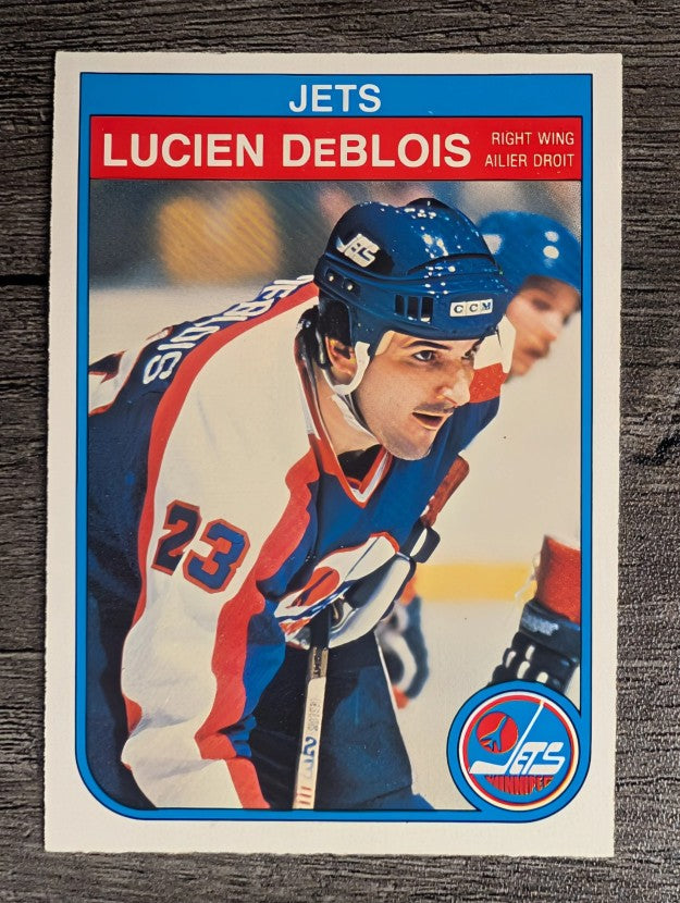 1982-83 O-Pee-Chee #379 Lucien DeBlois