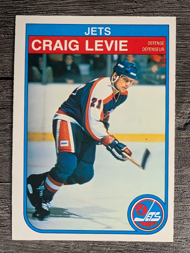 1982-83 O-Pee-Chee #382 Craig Levie RC