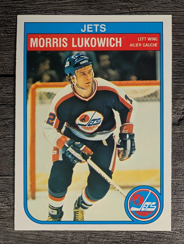 1982-83 O-Pee-Chee #383 Morris Lukowich