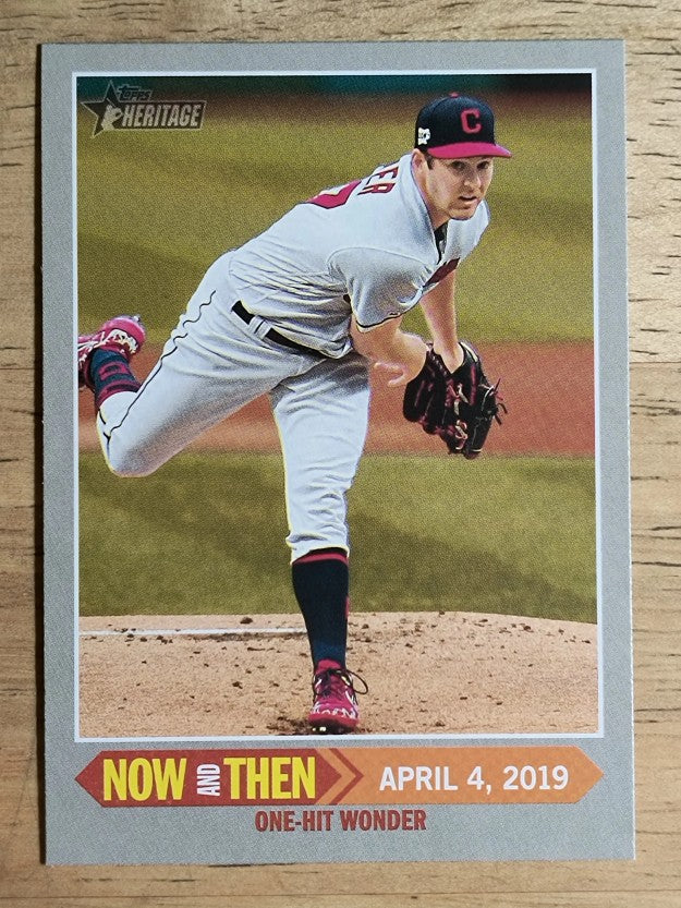 2019 Topps Heritage Now and Then #NT6 Trevor Bauer