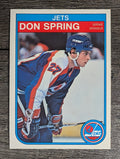 1982-83 O-Pee-Chee #392 Don Spring