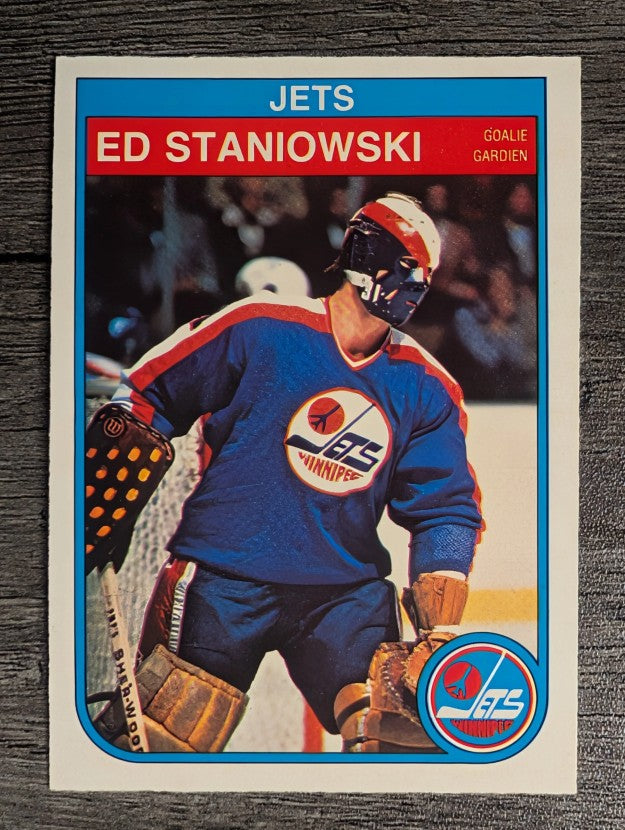 1982-83 O-Pee-Chee #393 Ed Staniowski